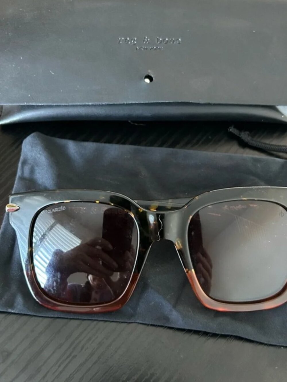 Rag and Bone tortoise shell sunglasses
